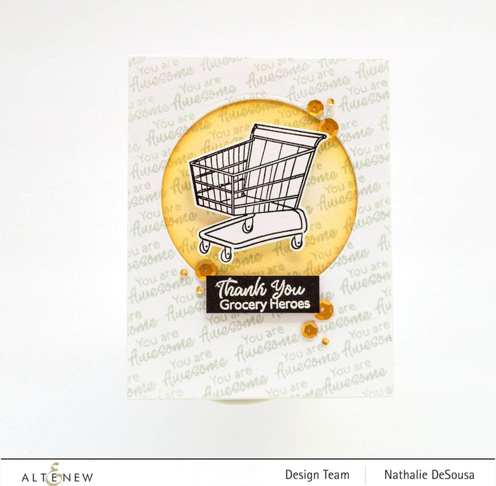 Part A-Glitz Art Craft Co.,LTD Dies Grocery Heroes Die Set