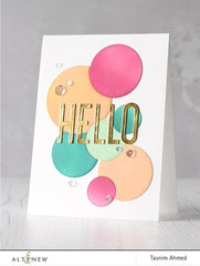 Part A-Glitz Art Craft Co.,LTD Dies Halftone Circles Nesting Die Set