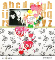 Part A-Glitz Art Craft Co.,LTD Dies Halftone Hearts Nesting Die Set