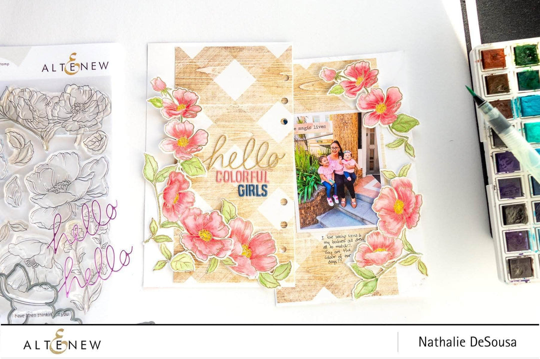 Part A-Glitz Art Craft Co.,LTD Dies Handwritten Hello Die Set