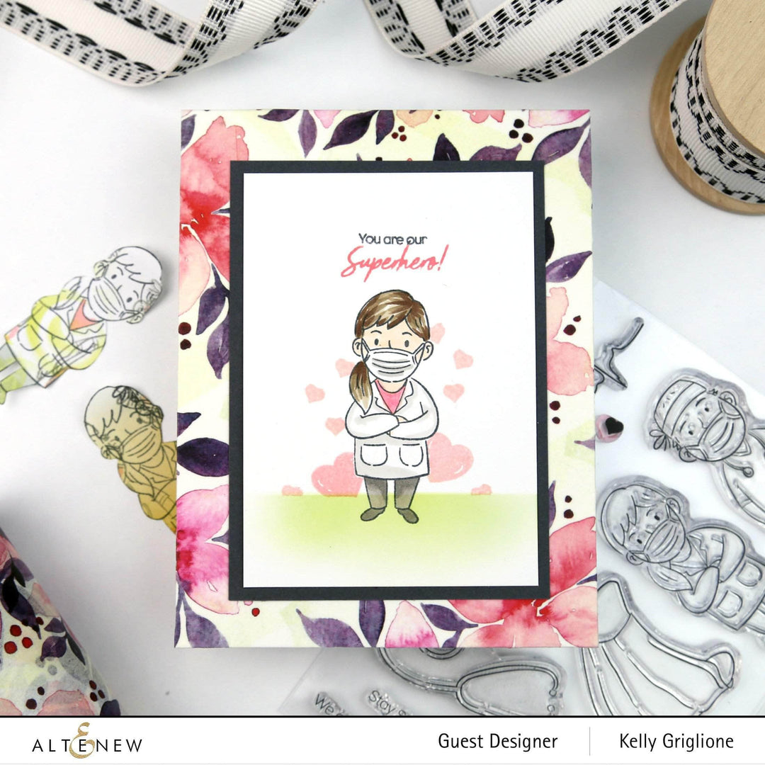 Part A-Glitz Art Craft Co.,LTD Dies Healthcare Heroes Die Set