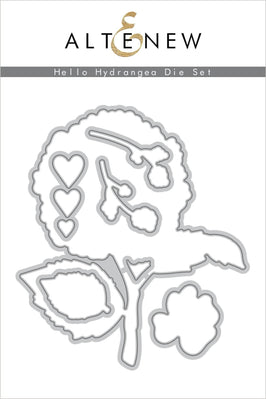 Part A-Glitz Art Craft Co.,LTD Dies Hello Hydrangea Die Set