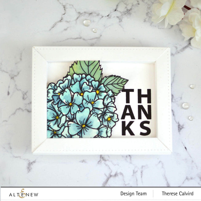 Part A-Glitz Art Craft Co.,LTD Dies Hello Hydrangea Die Set