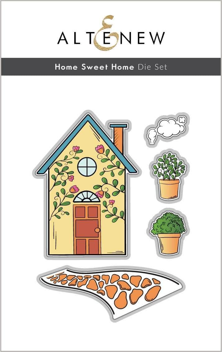 Part A-Glitz Art Craft Co.,LTD Dies Home Sweet Home Die Set