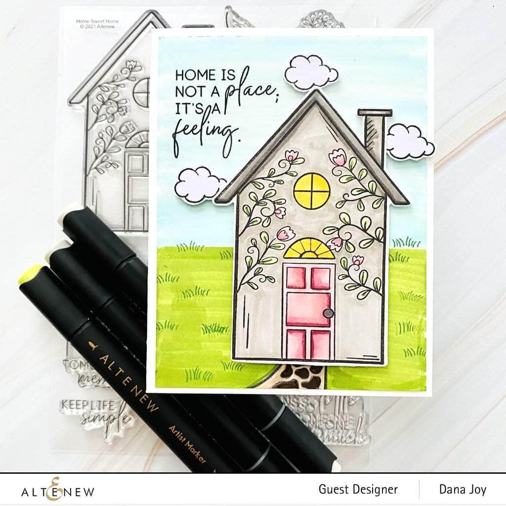 Part A-Glitz Art Craft Co.,LTD Dies Home Sweet Home Die Set