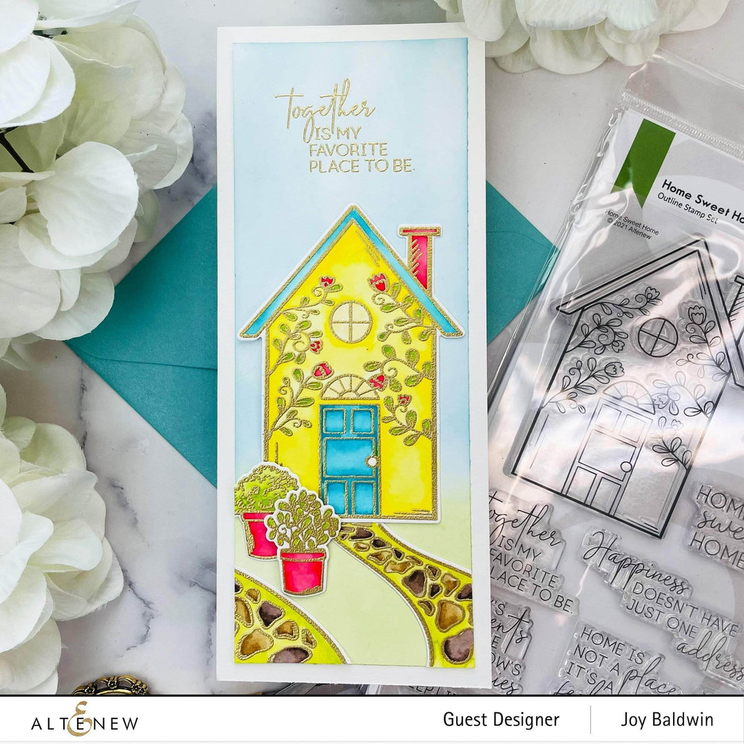 Part A-Glitz Art Craft Co.,LTD Dies Home Sweet Home Die Set