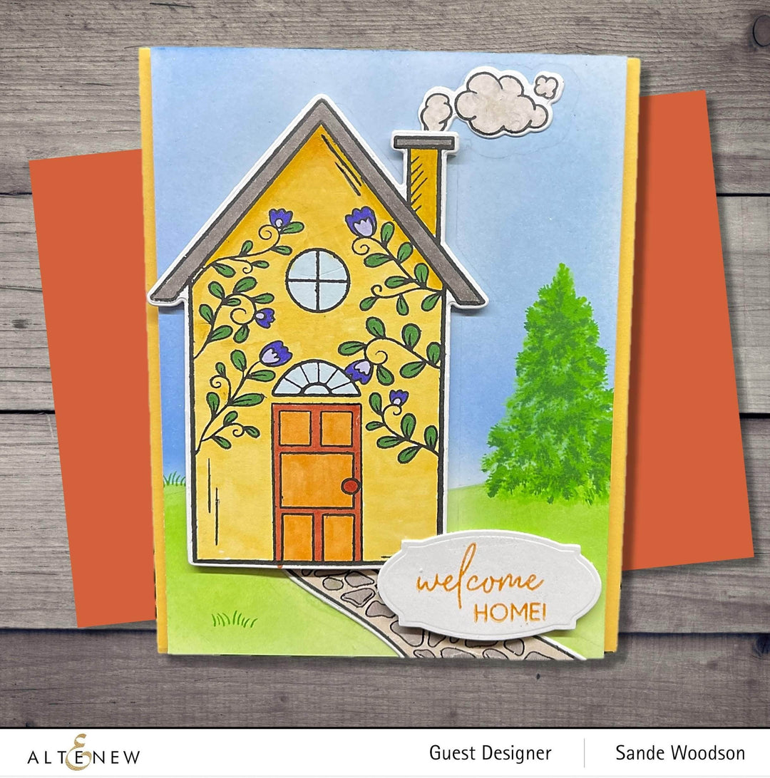 Part A-Glitz Art Craft Co.,LTD Dies Home Sweet Home Die Set