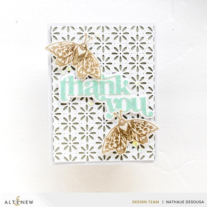 Part A-Glitz Art Craft Co.,LTD Dies Honeycomb Daisies Cover Die