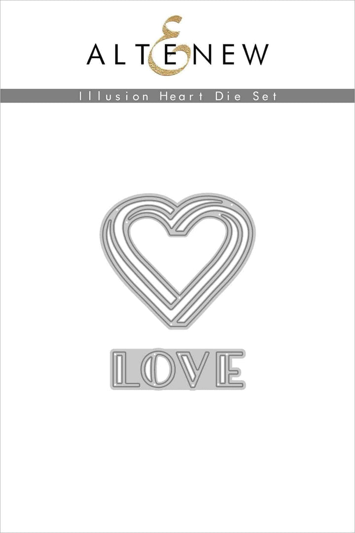 Part A-Glitz Art Craft Co.,LTD Dies Illusion Heart Die Set
