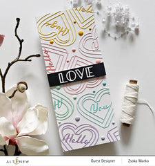 Part A-Glitz Art Craft Co.,LTD Dies Illusion Heart Die Set