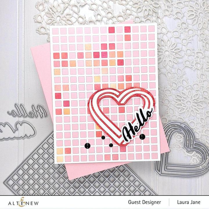 Part A-Glitz Art Craft Co.,LTD Dies Illusion Heart Die Set