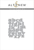 Part A-Glitz Art Craft Co.,LTD Dies Inline Alpha Die Set