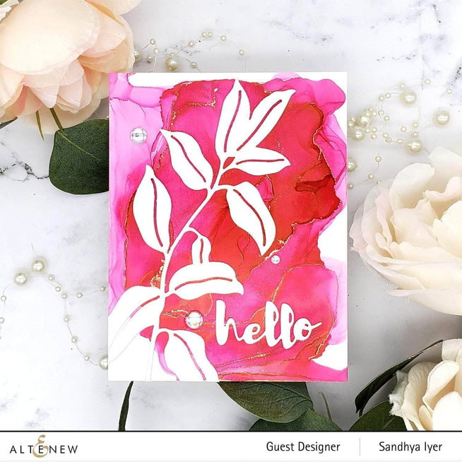 Part A-Glitz Art Craft Co.,LTD Dies Inline Leaves Die Set