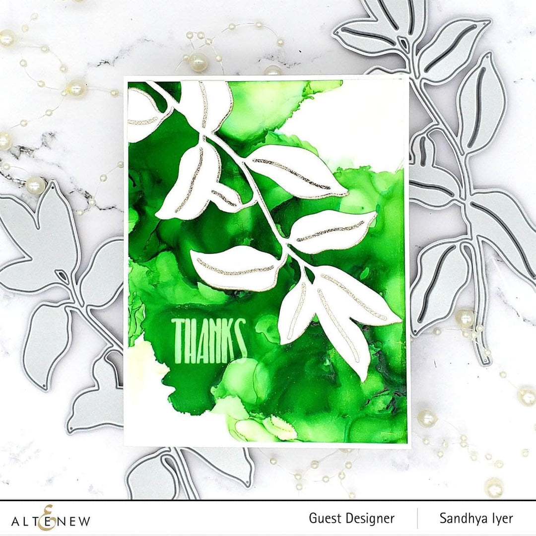 Part A-Glitz Art Craft Co.,LTD Dies Inline Leaves Die Set