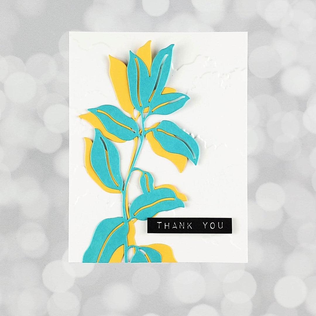 Part A-Glitz Art Craft Co.,LTD Dies Inline Leaves Die Set