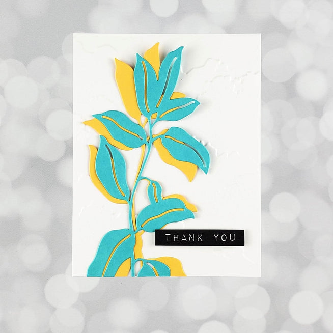 Part A-Glitz Art Craft Co.,LTD Dies Inline Leaves Die Set