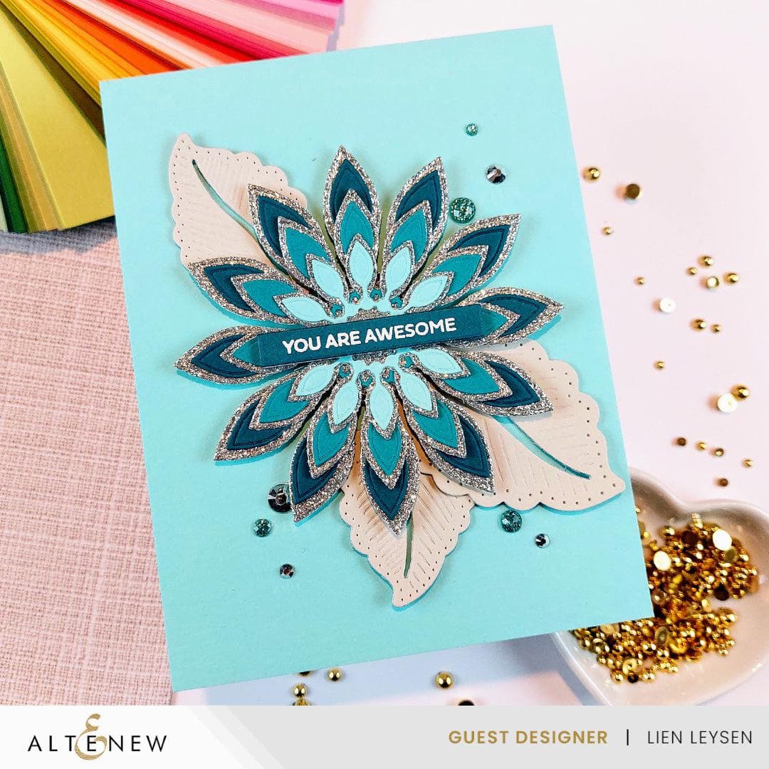 Jeweled Botanicals Layering Die Set
