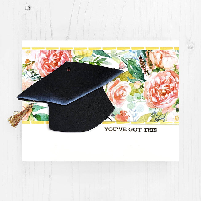 Part A-Glitz Art Craft Co.,LTD Dies Layered Gift Tag - Graduation Die Set