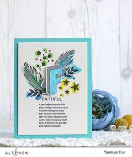 Part A-Glitz Art Craft Co.,LTD Dies Layered Letters AFG Die Set