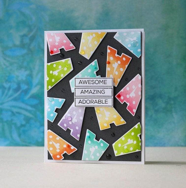 Part A-Glitz Art Craft Co.,LTD Dies Layered Letters AFG Die Set