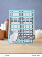Part A-Glitz Art Craft Co.,LTD Dies Layered Plaid Cover Die B