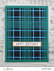 Part A-Glitz Art Craft Co.,LTD Dies Layered Plaid Cover Die B