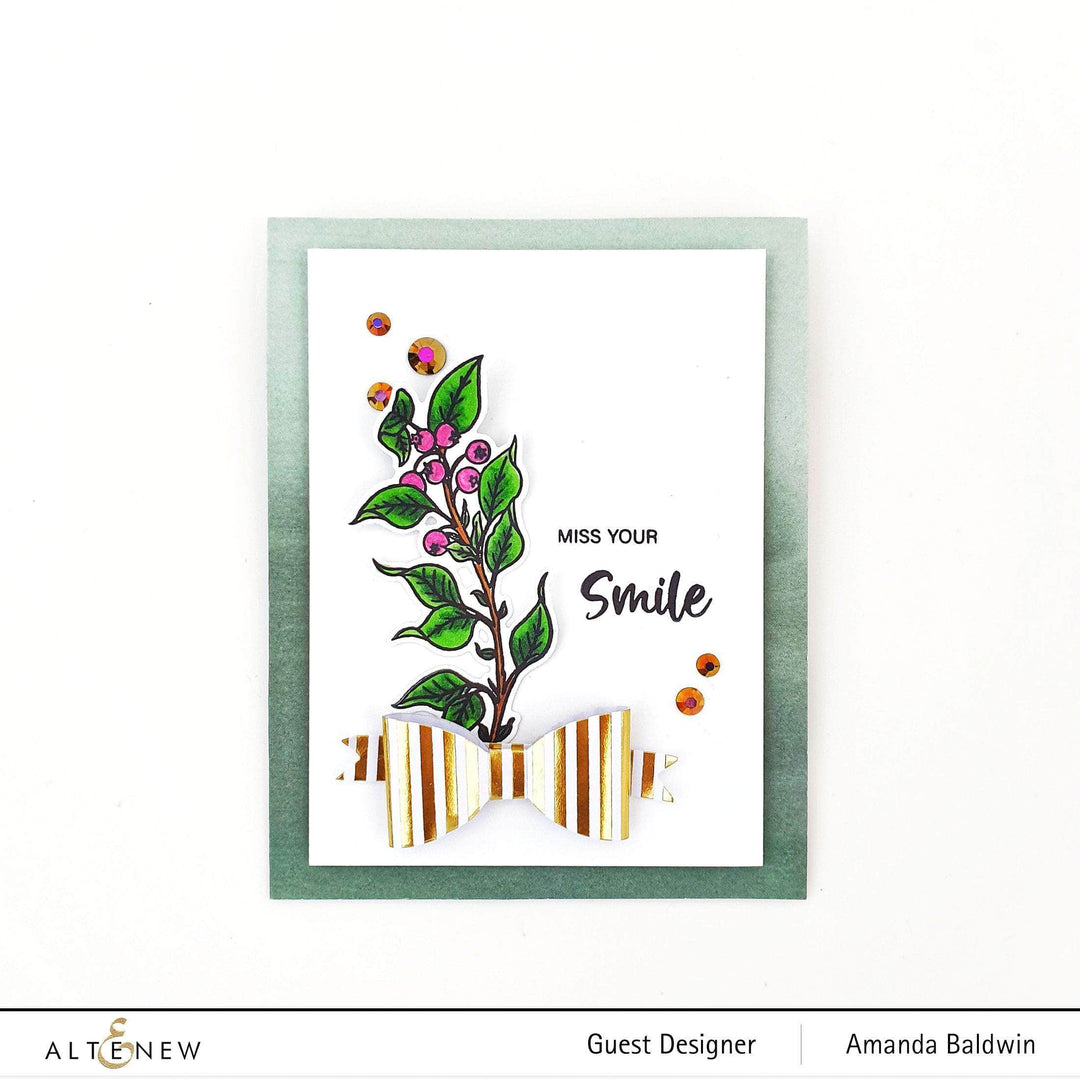 Part A-Glitz Art Craft Co.,LTD Dies Lingonberry Branch Die