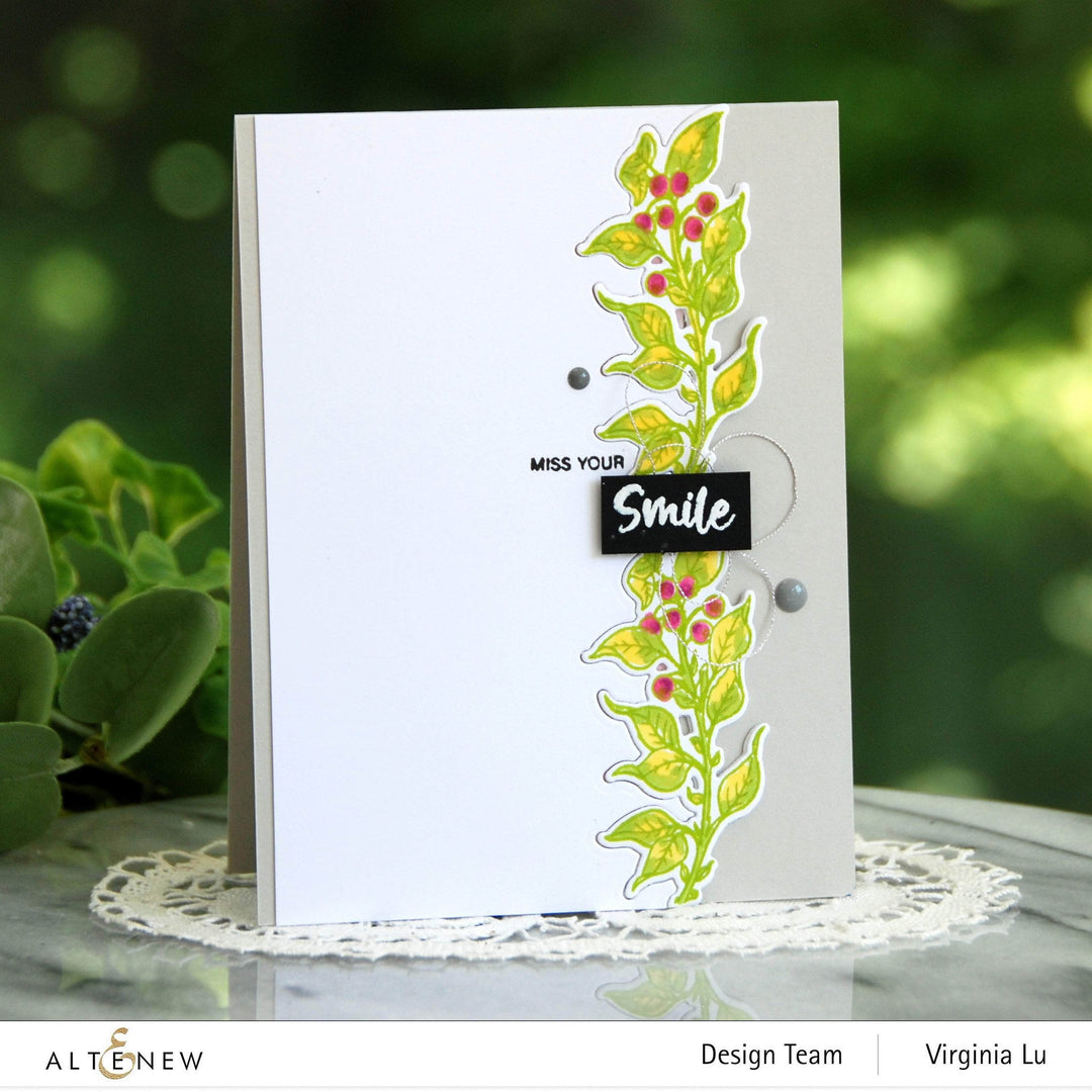 Part A-Glitz Art Craft Co.,LTD Dies Lingonberry Branch Die