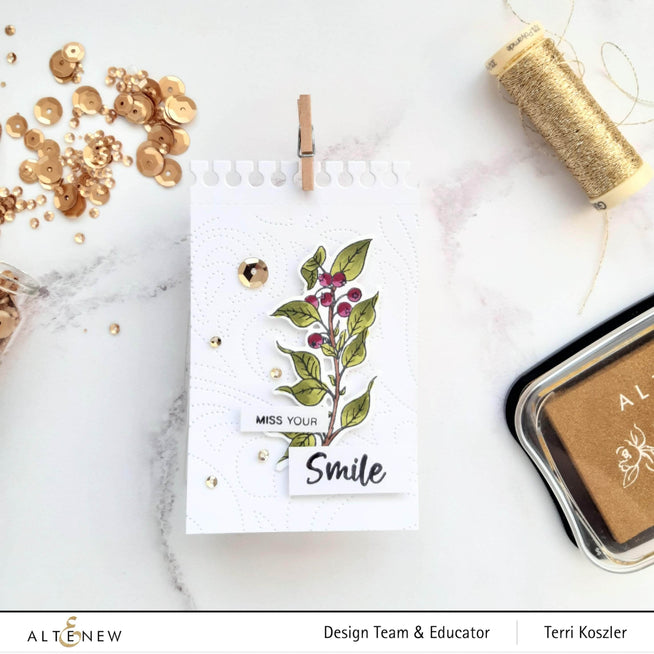 Part A-Glitz Art Craft Co.,LTD Dies Lingonberry Branch Die