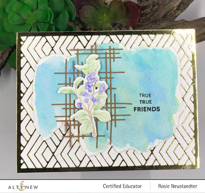 Part A-Glitz Art Craft Co.,LTD Dies Lingonberry Branch Die