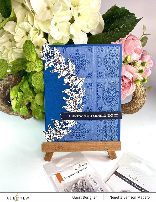 Part A-Glitz Art Craft Co.,LTD Dies Lingonberry Branch Die