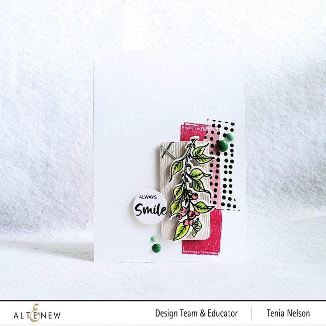 Part A-Glitz Art Craft Co.,LTD Dies Lingonberry Branch Die