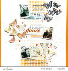 Part A-Glitz Art Craft Co.,LTD Dies Mix & Match Mariposa Die Set