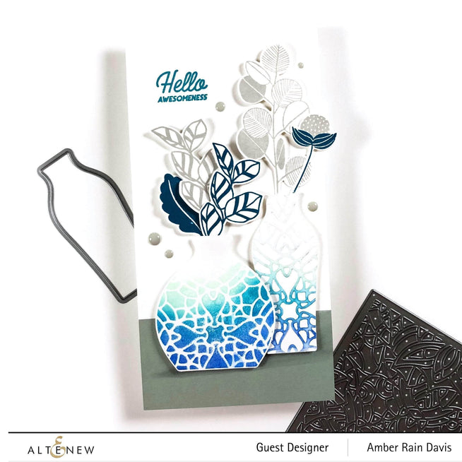Part A-Glitz Art Craft Co.,LTD Dies Mod Vases Die Set