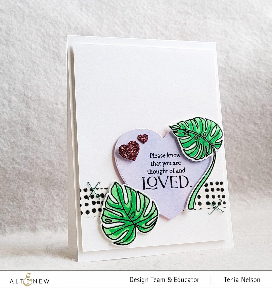 Part A-Glitz Art Craft Co.,LTD Dies Monsteras and Quotes Die Set