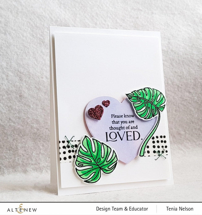 Part A-Glitz Art Craft Co.,LTD Dies Monsteras and Quotes Die Set