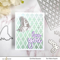 Part A-Glitz Art Craft Co.,LTD Dies Moroccan Lattice Cover Die