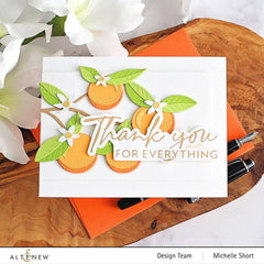 Part A-Glitz Art Craft Co.,LTD Dies Orange Blossom Die Set