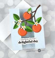 Part A-Glitz Art Craft Co.,LTD Dies Orange Blossom Die Set