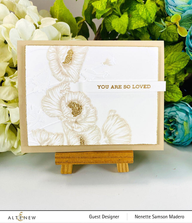 Part A-Glitz Art Craft Co.,LTD Dies Oriental Poppy Die Set