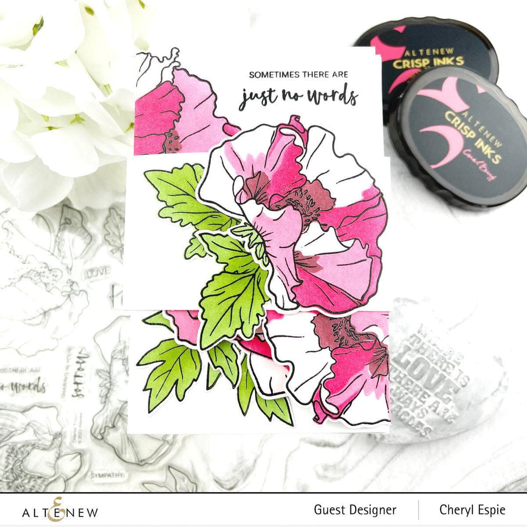 Part A-Glitz Art Craft Co.,LTD Dies Oriental Poppy Die Set