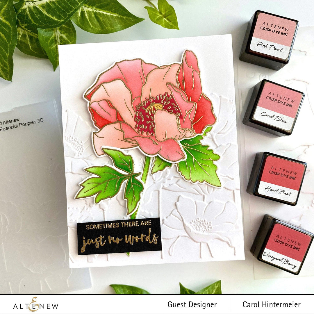 Part A-Glitz Art Craft Co.,LTD Dies Oriental Poppy Die Set