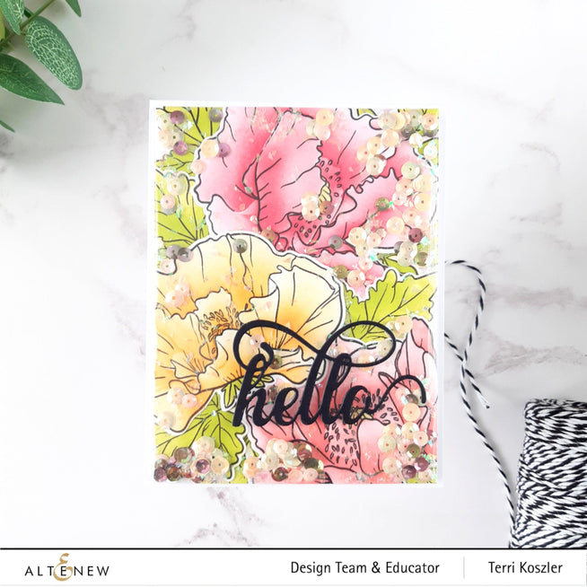 Part A-Glitz Art Craft Co.,LTD Dies Oriental Poppy Die Set