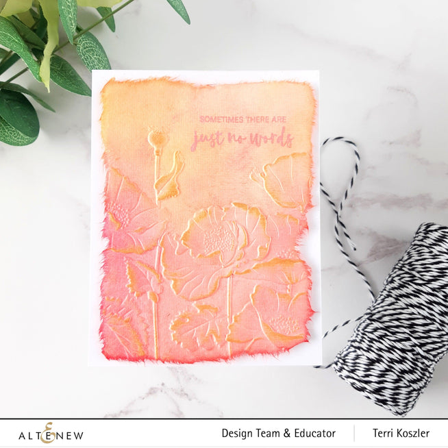 Part A-Glitz Art Craft Co.,LTD Dies Oriental Poppy Die Set