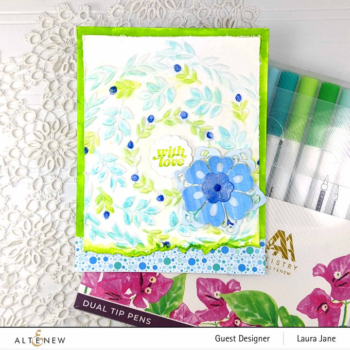 Part A-Glitz Art Craft Co.,LTD Dies Ornate Flowers Die Set