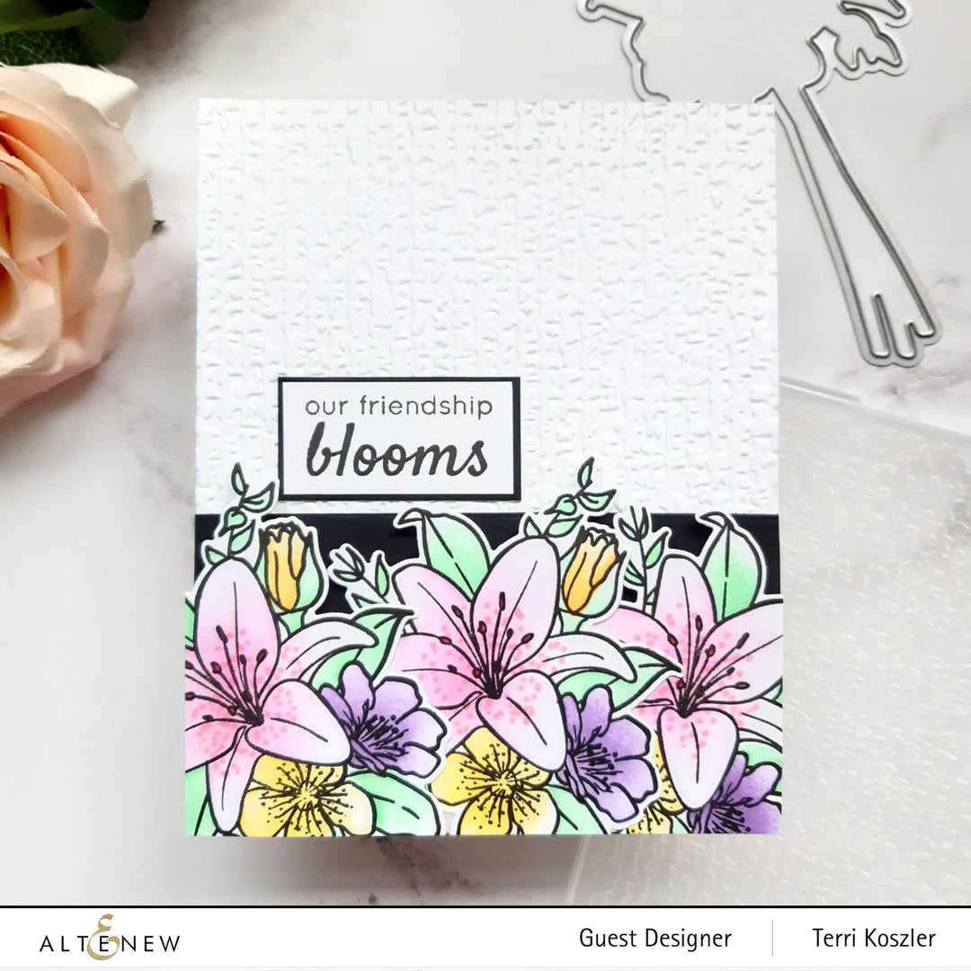 Part A-Glitz Art Craft Co.,LTD Dies Our Friendship Blooms Die