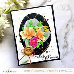 Parchment Bouquet Layering Die Set
