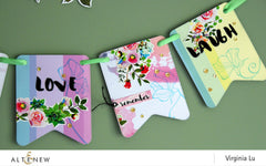 Part A-Glitz Art Craft Co.,LTD Dies Party Banner Die Set