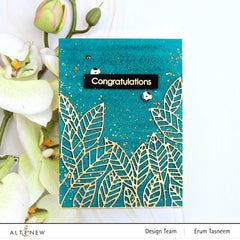 Part A-Glitz Art Craft Co.,LTD Dies Peeking Leaves Cover Die