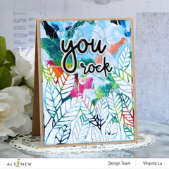 Part A-Glitz Art Craft Co.,LTD Dies Peeking Leaves Cover Die